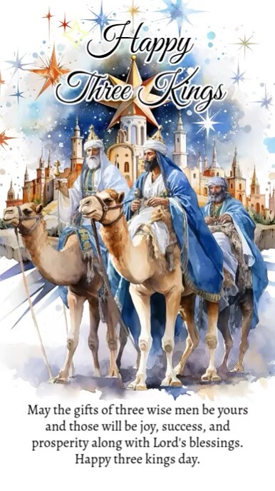 3 Kings Display Example Three Kings Template | PosterMyWall
