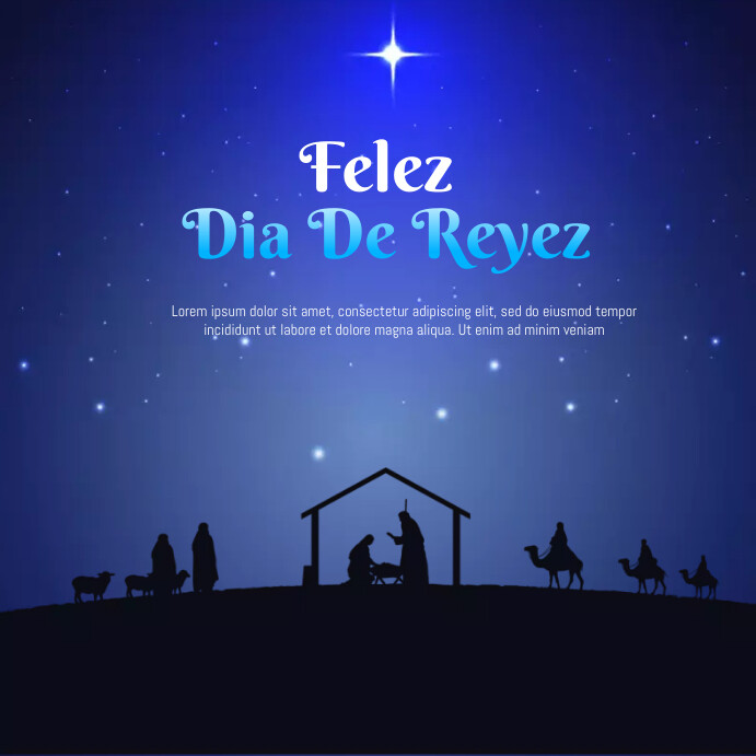 Three Kings Template Instagram Post