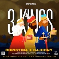 Three Kings Party Instagram Template | PosterMyWall