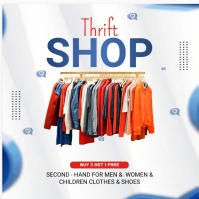 Thrift shop Square (1:1) template