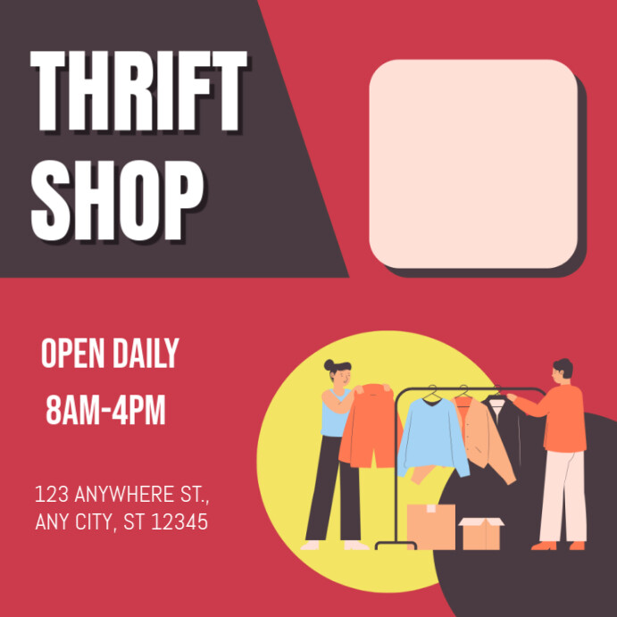 thrift store Template | PosterMyWall