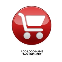Thrift store logo Logotipo template