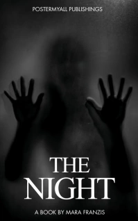 thriller horror book cover design template Sampul Kindle/Buku