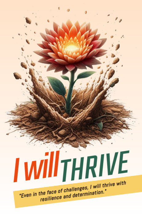 Thrive Template | PosterMyWall