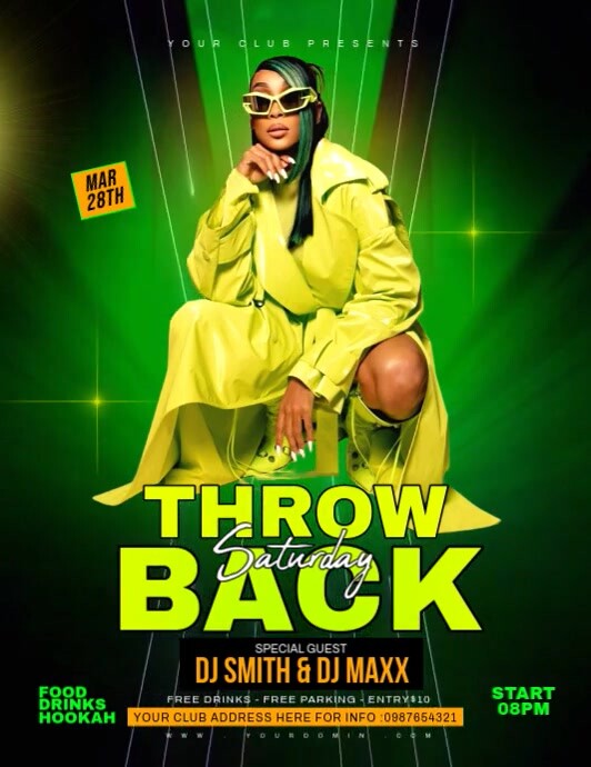 Copy of Throwback Saturday | PosterMyWall