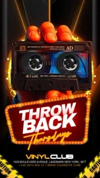 Throwback Thursday Instagram Story template