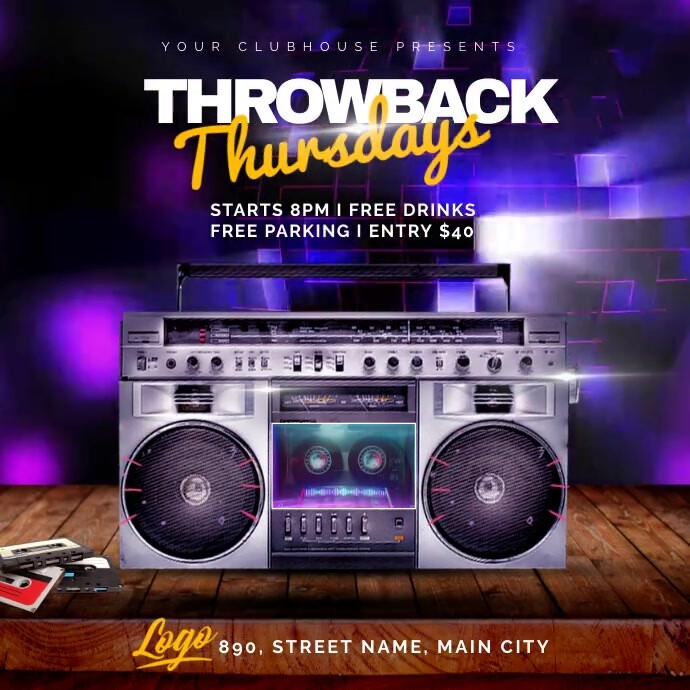 throwback thursday Template | PosterMyWall