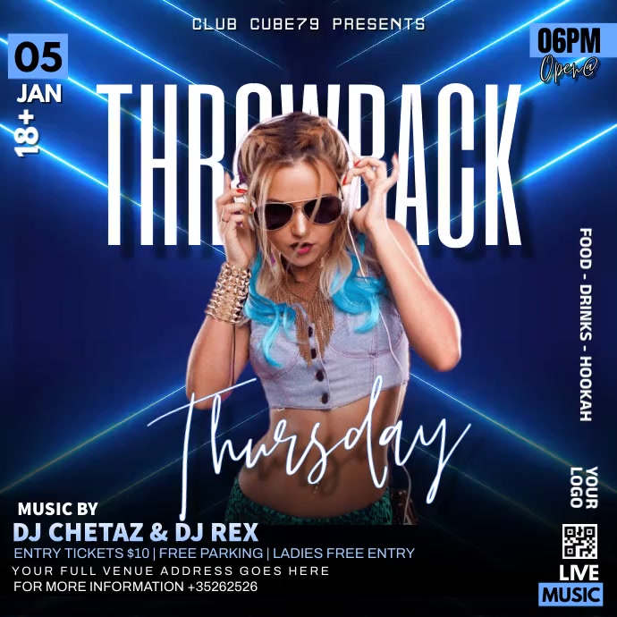 Throwback Thursday Template | PosterMyWall