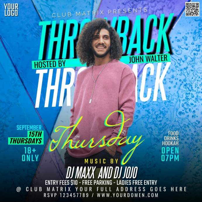 Throwback Thursday Template | PosterMyWall