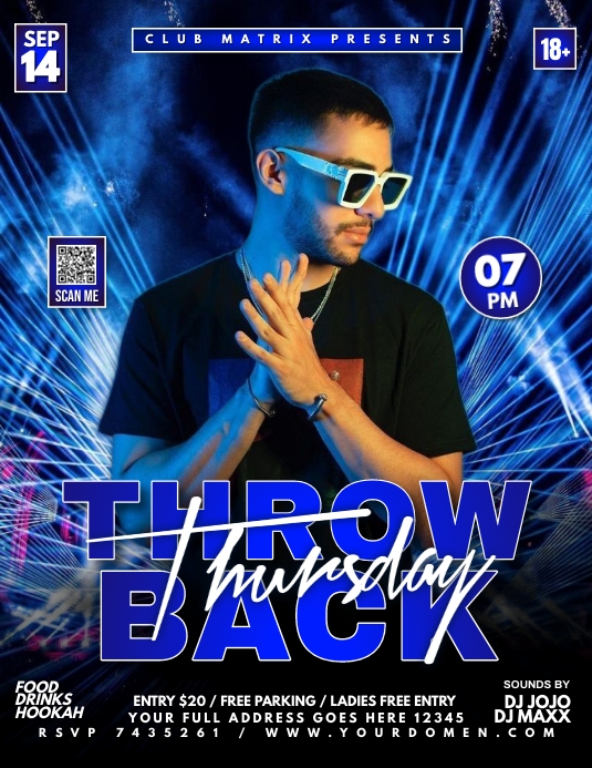 Throwback Cb Rilo Throwback Thursday Template | PosterMyWall