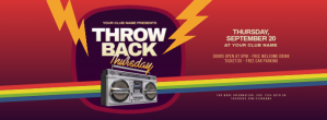 Throwback Thursday Party Facebook Cover Photo Facebook-coverfoto template