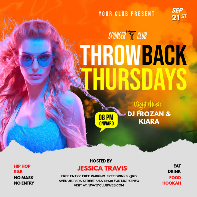 Throwback Thursdays Template | PosterMyWall