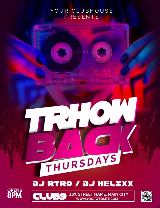 Throwback Thursday Prom throwback thursdays Template | PosterMyWall