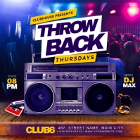 throwback thursdays Instagram-Beitrag template