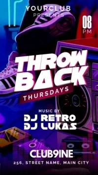 throwback thursdays Instagram-Story template