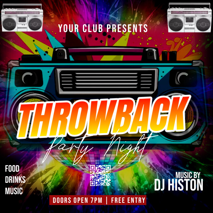 throwback thursdays Template | PosterMyWall
