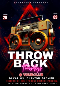 throwback thursdays posters A3 template