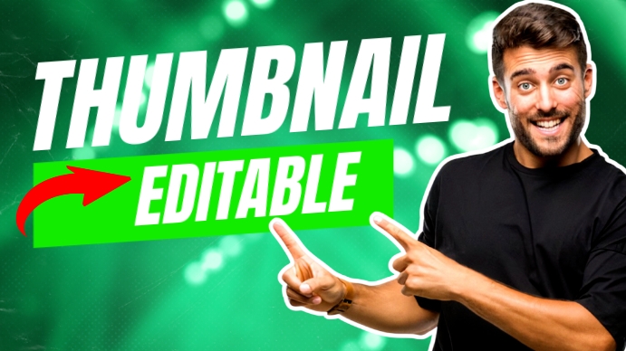 Thumbnail template editable