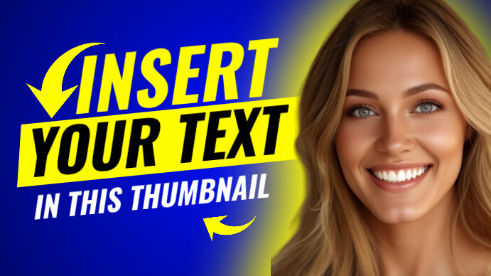 Thumbnail text editable Digital Display (16:9) template
