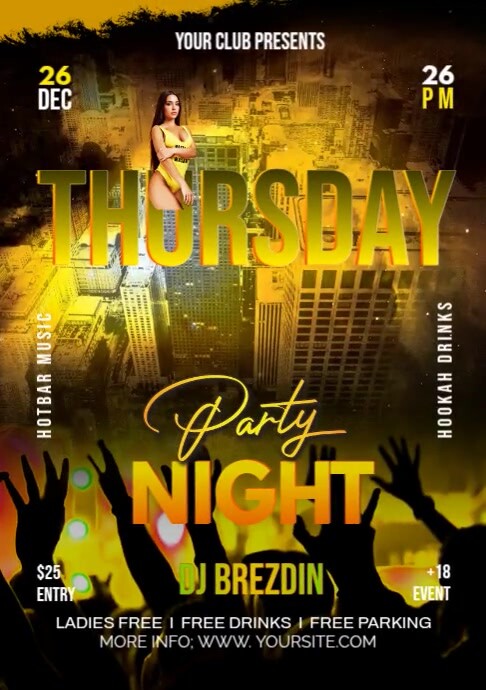 THURSDAY PARTY (1) A2 template