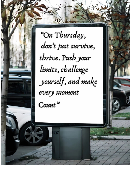 Thursday vibes Template | PosterMyWall