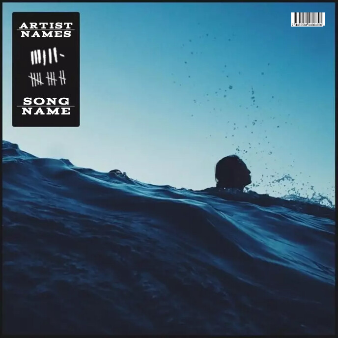 THWR  - Single Mixtape Song EP Album Cover Art Artwork Template Premade Pre-made