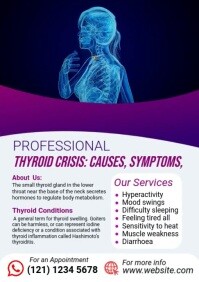 Hyperthyroidism Flyer.pdf thyroid problem flyers Template | PosterMyWall