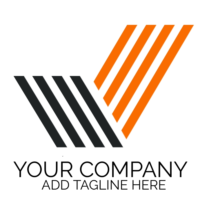 Tick logo design, checkmark logo design Logotyp template