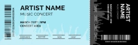 TICKET 1 Twitter Banner template