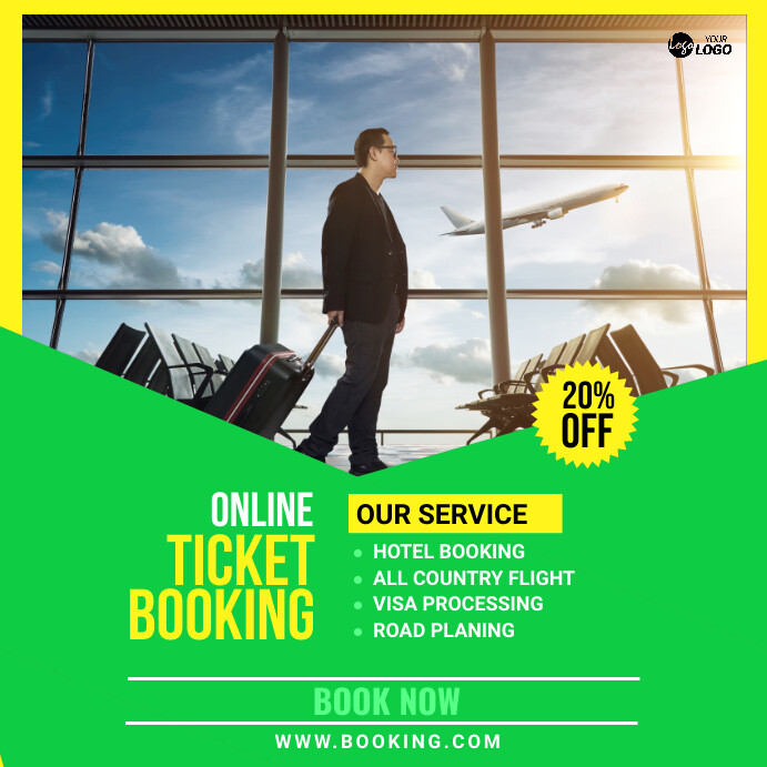 Ticket Booking Post template