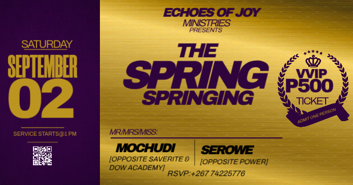 Spring Event Ticket Template | PosterMyWall