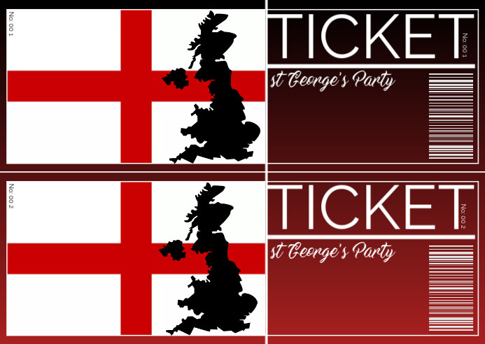 Ticket St George Template | PosterMyWall