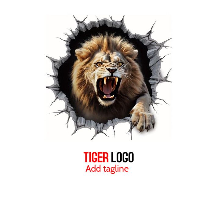 TIGER Instagram Post template