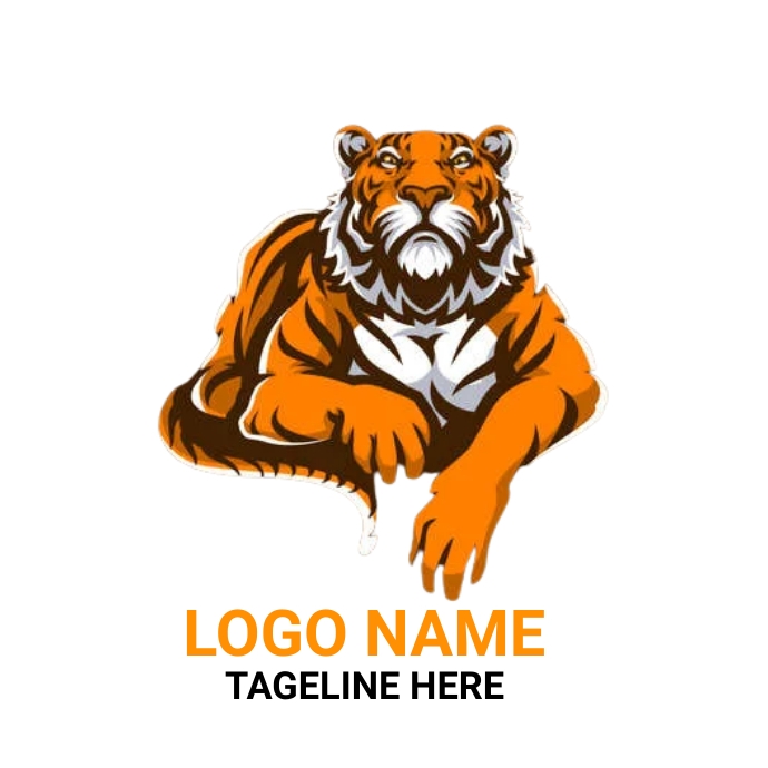 Tiger Logo Ranthamo Plantilla de Del Logotipo Del Tigre | PosterMyWall