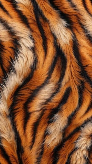 Tiger skin Affichage numérique (9:16) template