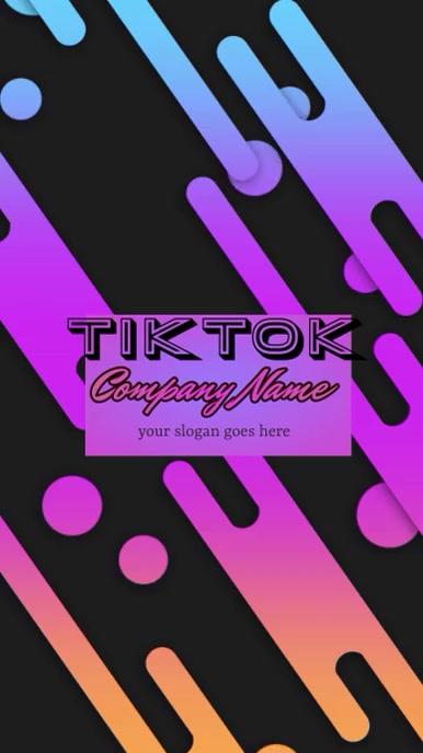 TIK TOK BACKGROUND VIDEO Template PosterMyWall tik-tok-background-video-template-postermywall