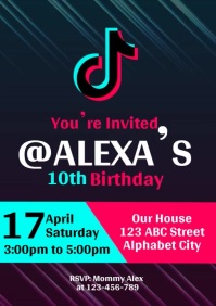 Personalizar Modelos 67 Tiktok Print Banner Postermywall Personalizar Modelos 67 Tiktok Print Banner Postermywall