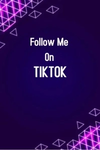Tiktok background Plakat template