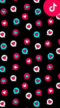 Free TikTok Background Template Digital Display (9:16)
