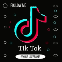 tiktok Persegi (1:1) template