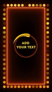 tiktok event bg 数字显示屏 (9:16) template