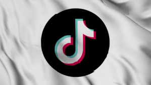 TikTok Flag Zoom Virtual Background Video Presentación (16:9) template