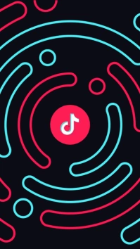TikTok Wallpaper Background Template Digital Display (9:16)