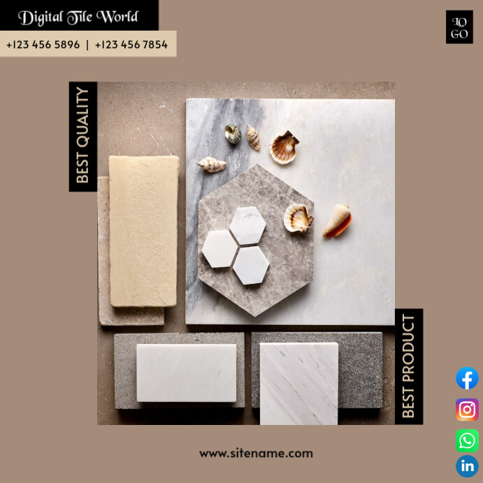 Tile Flyer Template | PosterMyWall
