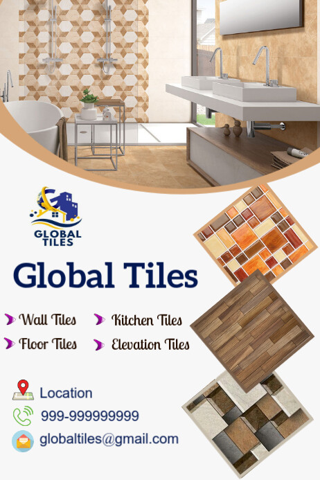 Tiles Template | PosterMyWall