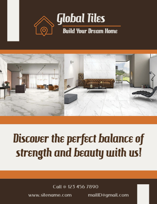 Plantilla de Tiles Flyer | Tiles Sale Promotion Poster | PosterMyWall