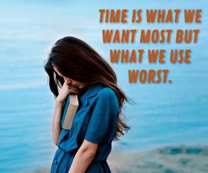 TIME AND WORST QUOTE TEMPLATE Large Rectangle