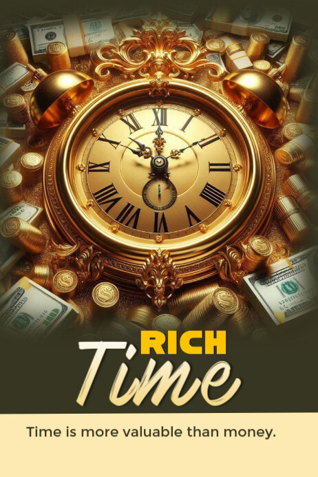 Time Work Poster Time Template | PosterMyWall