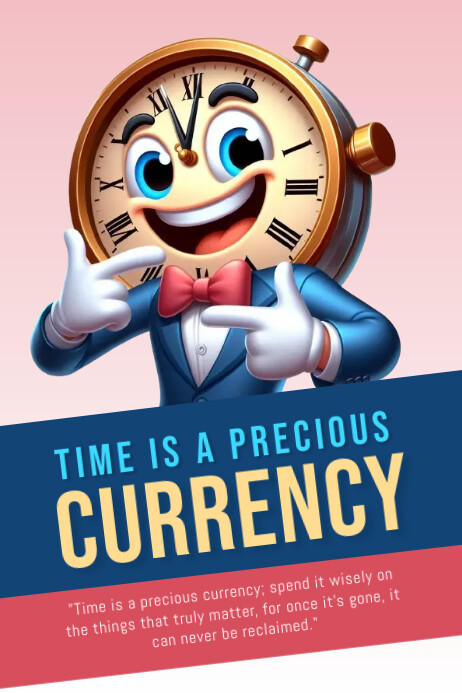 Time Template | PosterMyWall