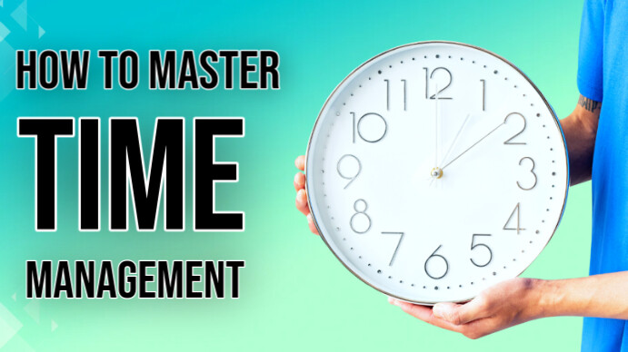Time management class and lessons Umbukiso Wedijithali (16:9) template